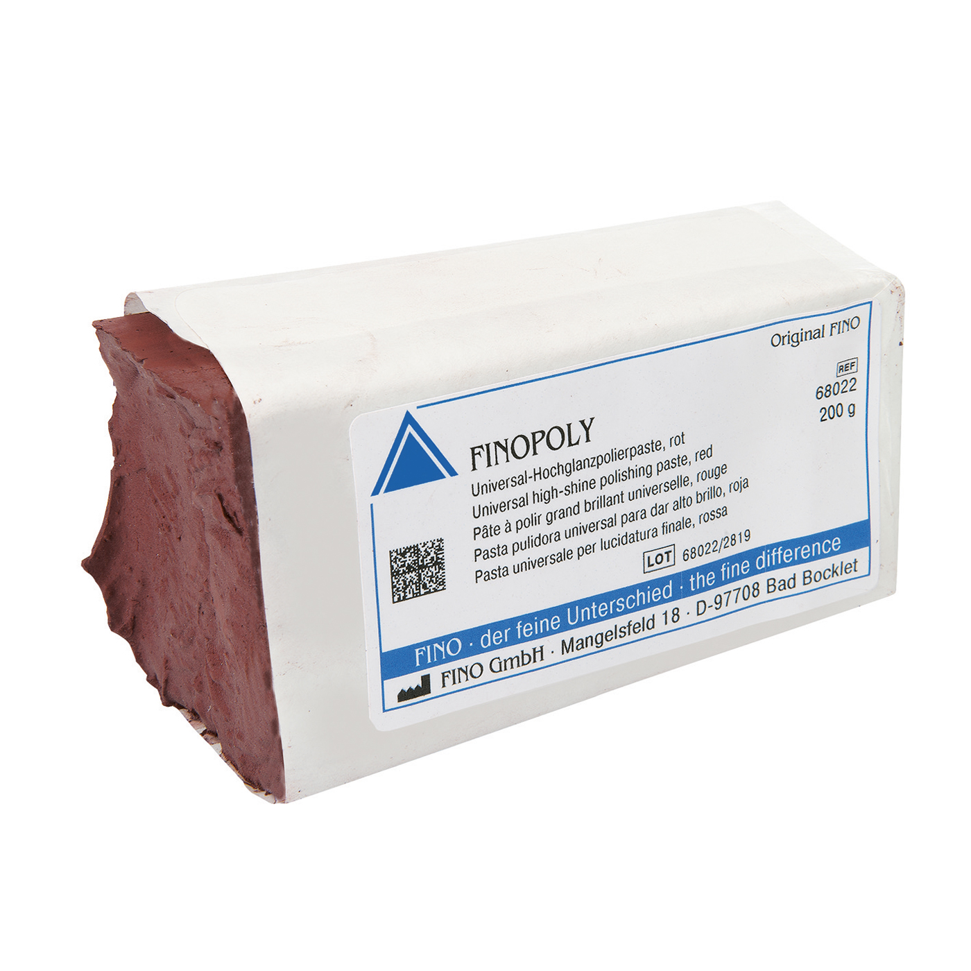 FINOPOLY Universal-Polierpaste, rot - 200 g