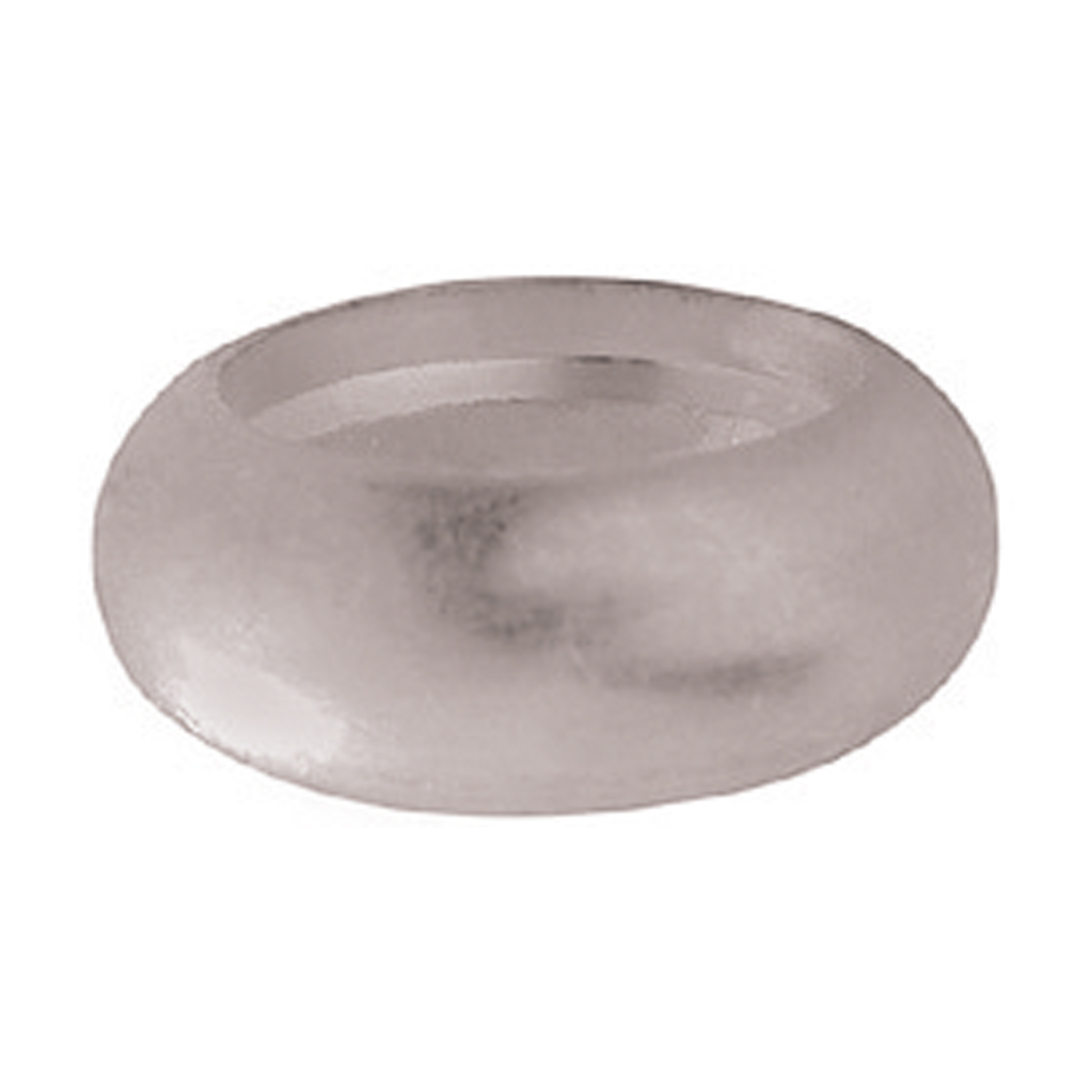 Rim, Round, Curved, 935Ag, Stone ø 5 mm - 1 piece
