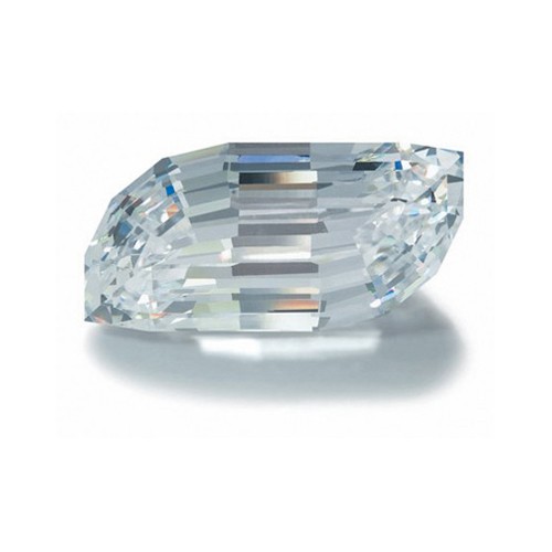 Swarovski Zirkonia, Deo-Eyed, weiß, 6,0 x 3,0 mm - 5 Stück