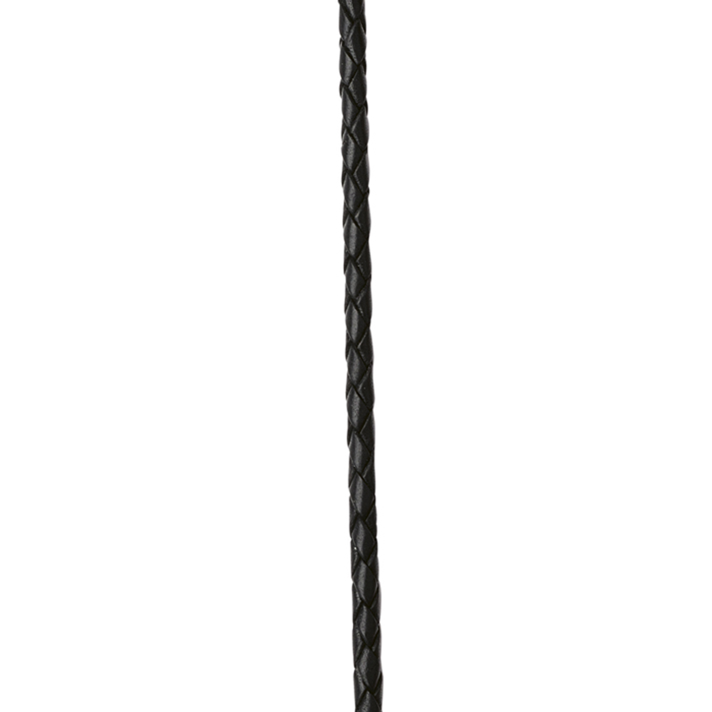 Flechtkordel, schwarz, ø ca. 4 mm - 1 m Flechtkordel, schwarz, ø ca. 4 mm - 1 m