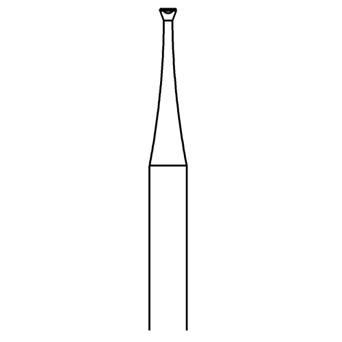 Hollow Drill, Fig. 411C, ø 1.0 mm - 1 piece