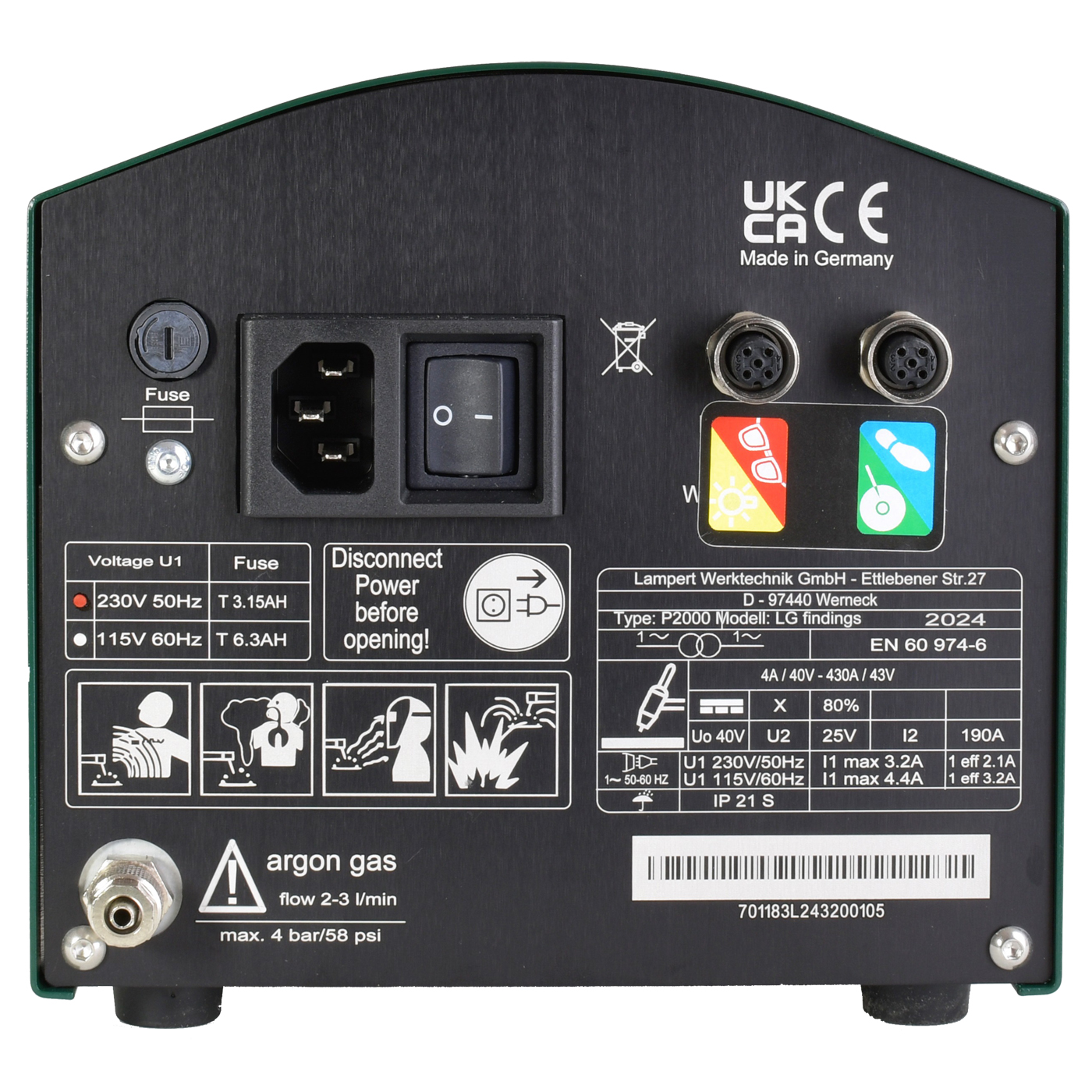 LG Findings Welder, mit 250 cm Handstückanschlusskabel - 1 Stück