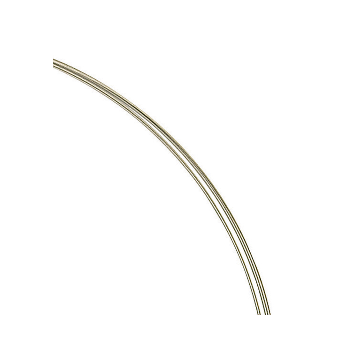Steel Cable Neck Wire, 5-Strand, ø 0.5 mm, 45 cm - 1 piece