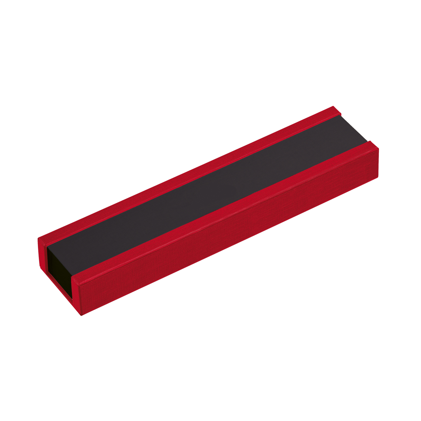 Jewellery Packaging "Claptonn", Red-Black, 250 x 50 x 23 mm - 1 piece