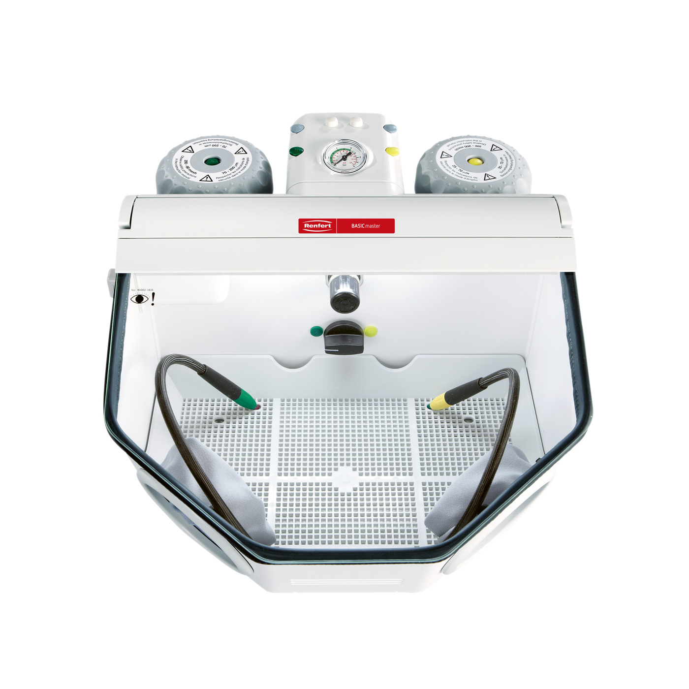 Renfert Basic master Feinstrahlgerät, 2-Tank-Version,25-70/70-250 µm - 1 Stück