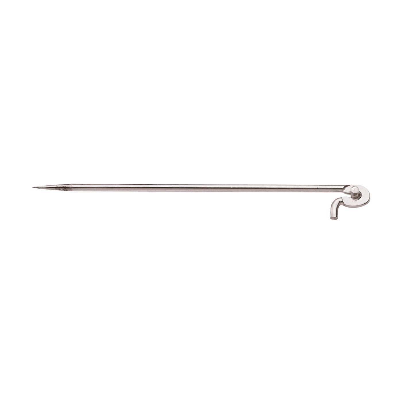 Brooch Needle, 925Ag, 40 mm - 1 piece