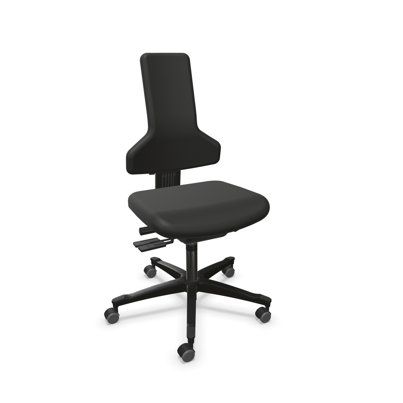 Tec profile Swivel Chair, AB, Artificial Leather Black - 1 piece Tec profile Swivel Chair, AB, Artificial Leather Black - 1 piece