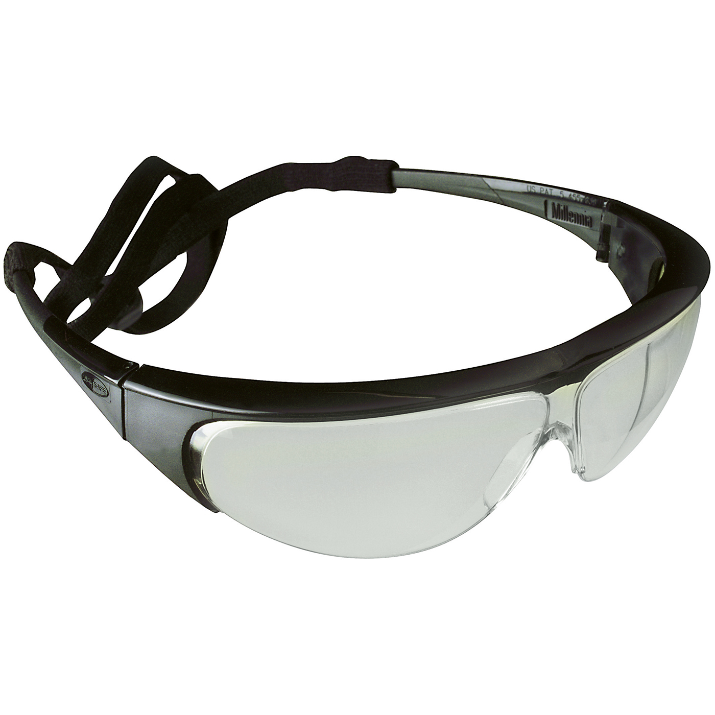 Sperian Millennia Schutzbrille, Scheibe klar, Fassung schwarz - 1 Stück