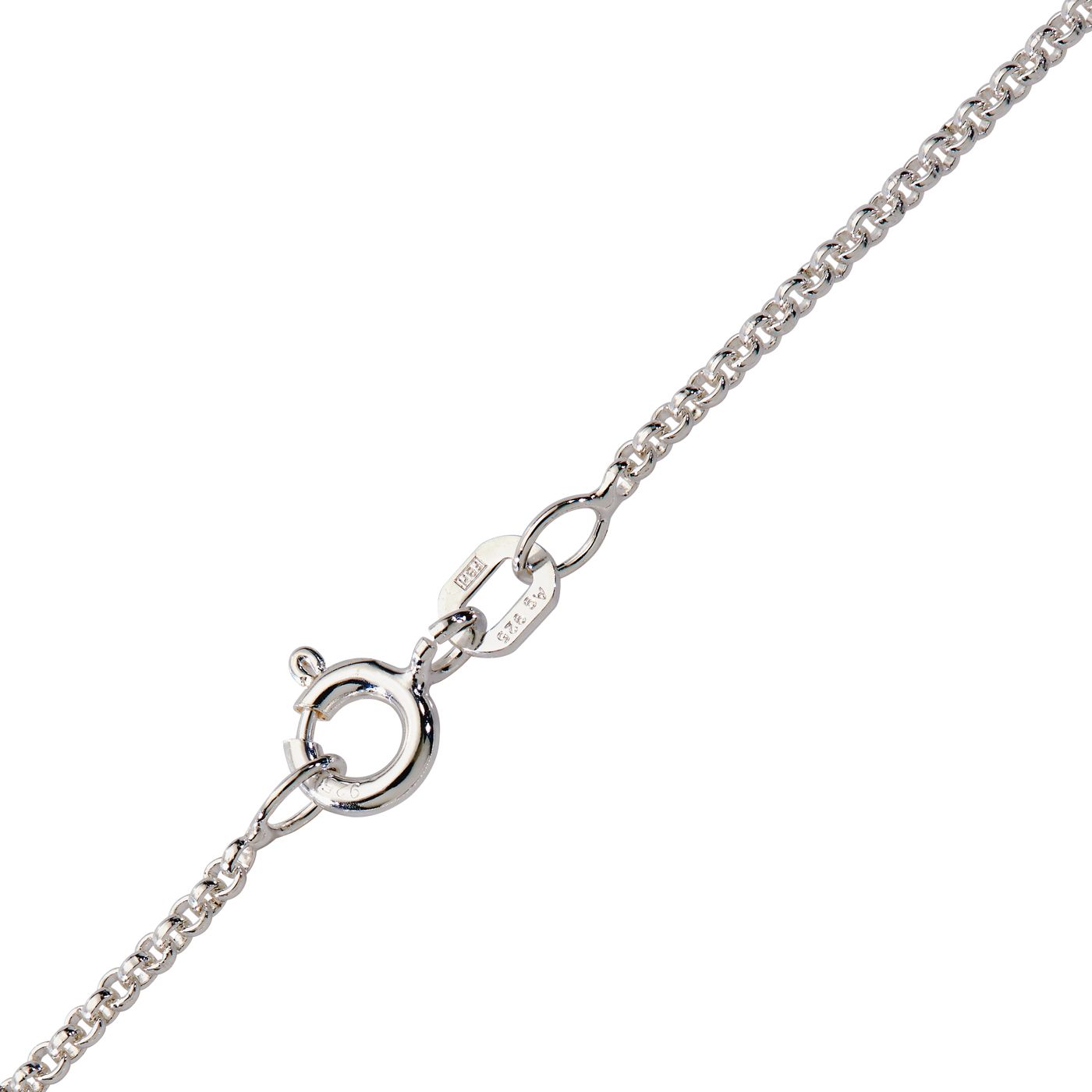 FBM Erbskette, 925 Ag, 1,50 mm, 42 cm - 1 Stück