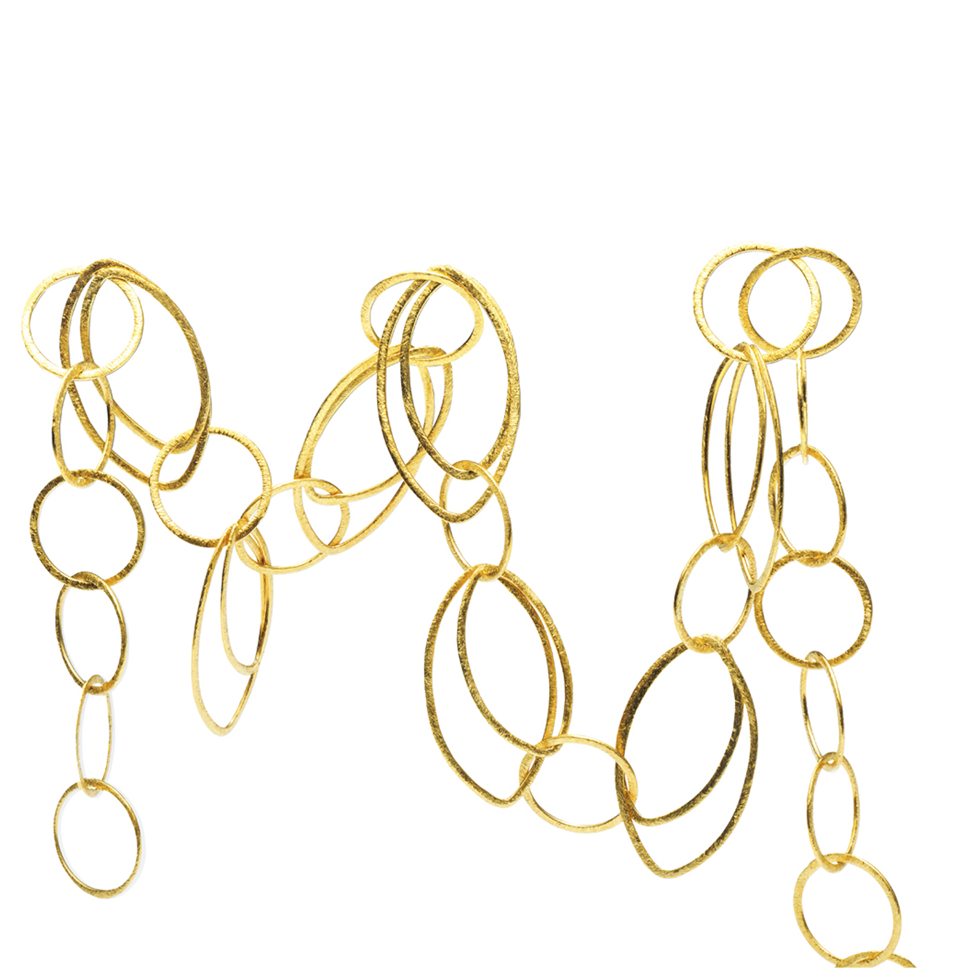Ösenkette, 925 Ag verg., Rund/Oval/Navette, 100 cm - 1 m