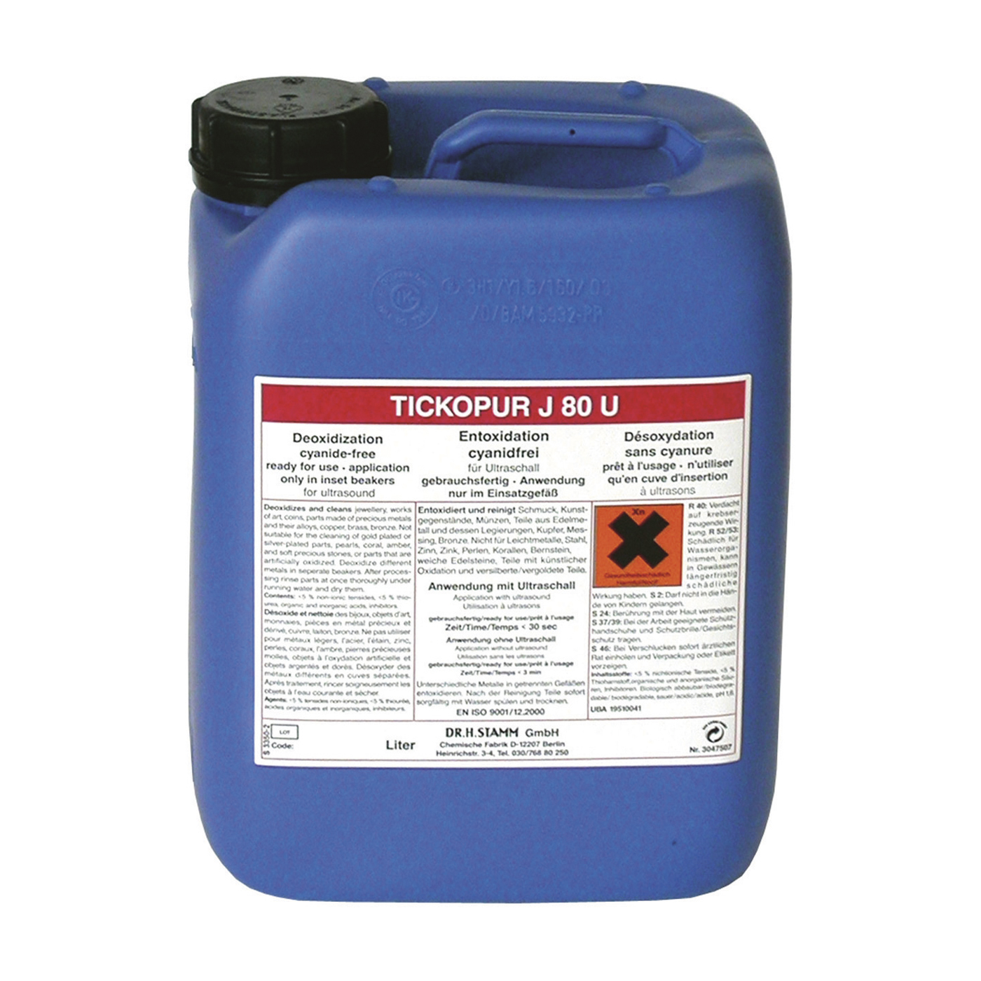 Bandelin Tickopur J 80 U Entoxidationsmittel, 5000 ml - 5000 ml