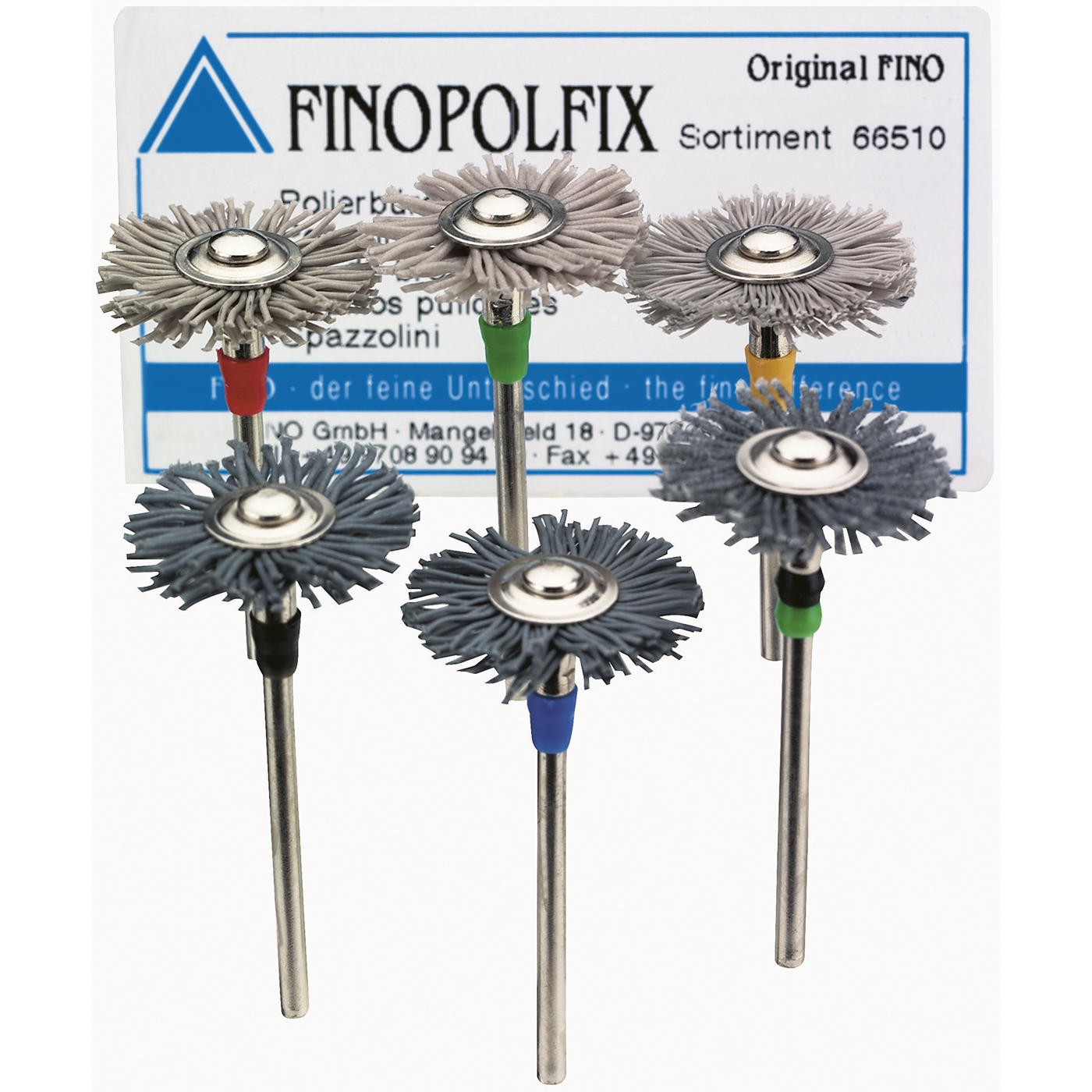 FINOPOLFIX Polishing Brushes - 1 assortment