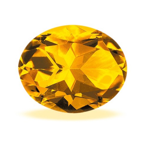 Swarovski Citrin, oval, facettiert, 5 x 3 mm - 1 Stück