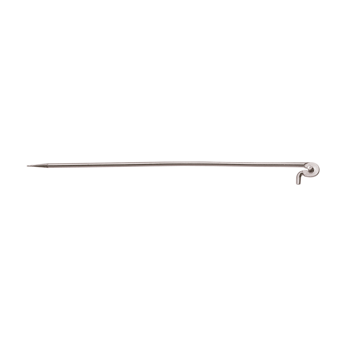 Brooch Needle, 925Ag, 60 mm - 1 piece