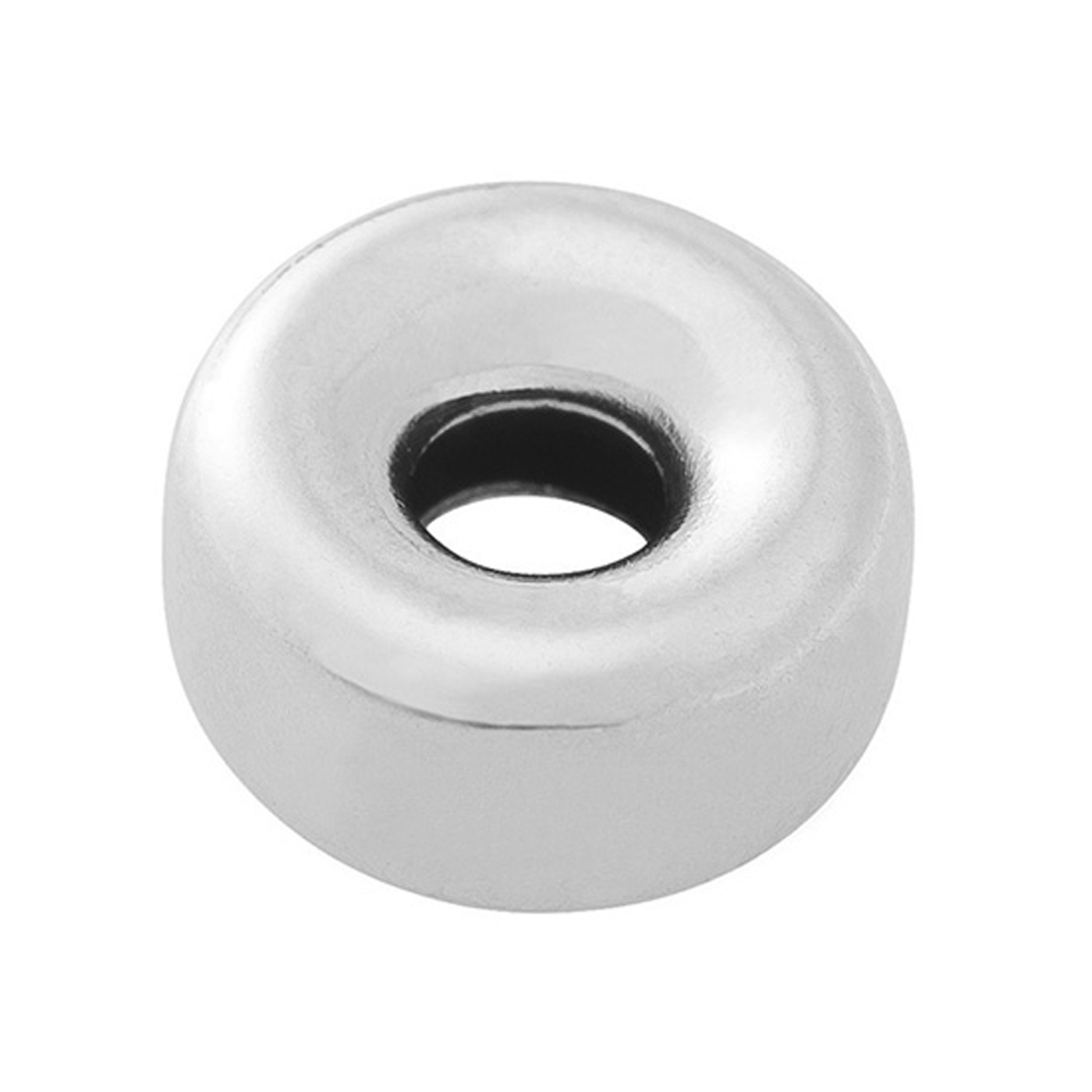 Hollow Ring, 925Ag Polished, ø 5 x 2.6 mm - 1 piece