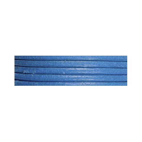 Griffin Lederbänder, blau, ø 2 mm, 100 cm - 5 Stück