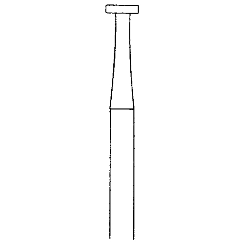 Flachfräser, Fig. 3, ø 3,1 mm - 1 Stück