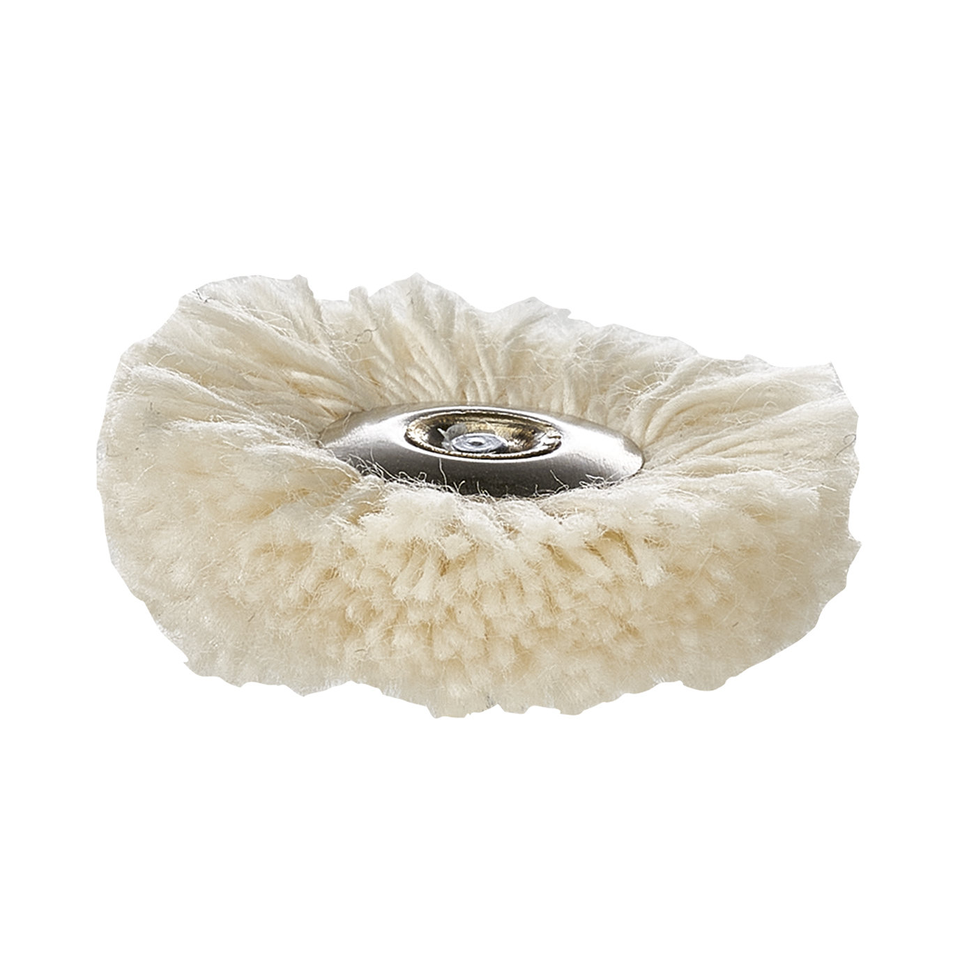 Polirapid polishing buffs, cotton yarn, white, ø 23 mm - 6 pieces