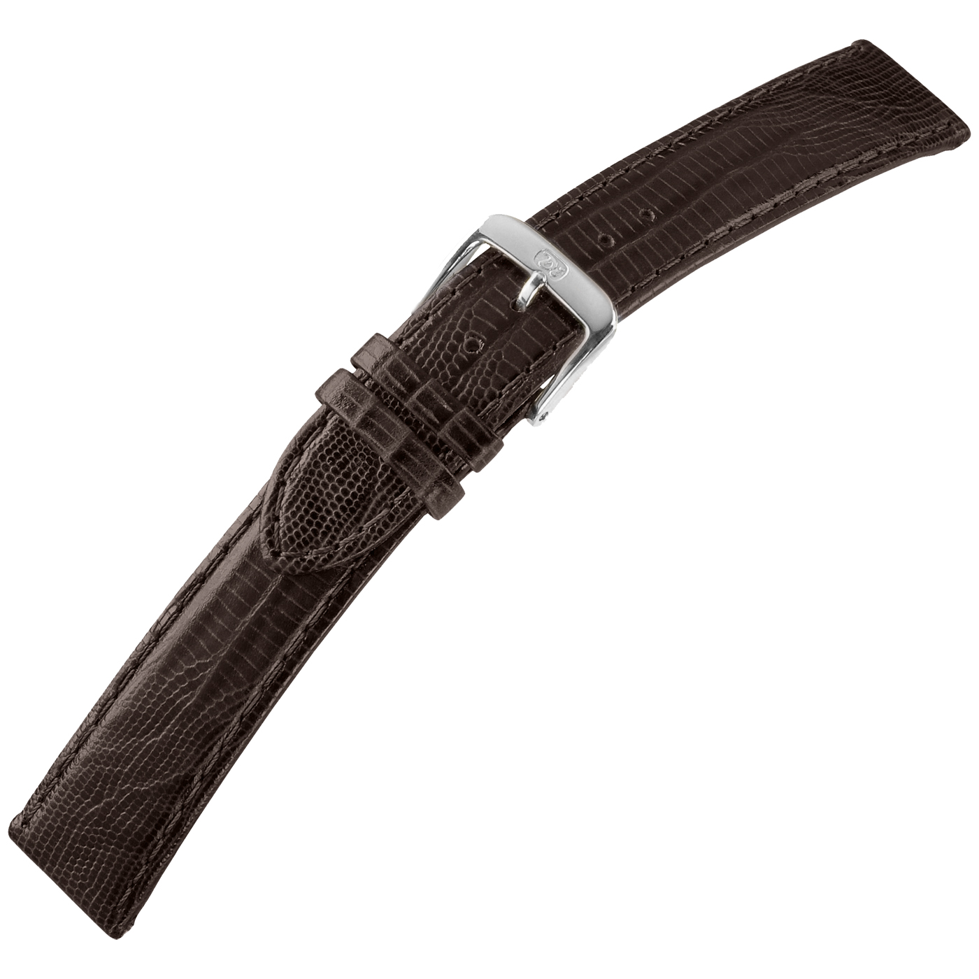 Di-Modell Uhrenarmband Topas, Damen, dunkelbraun, 14 mm - 1 Stück