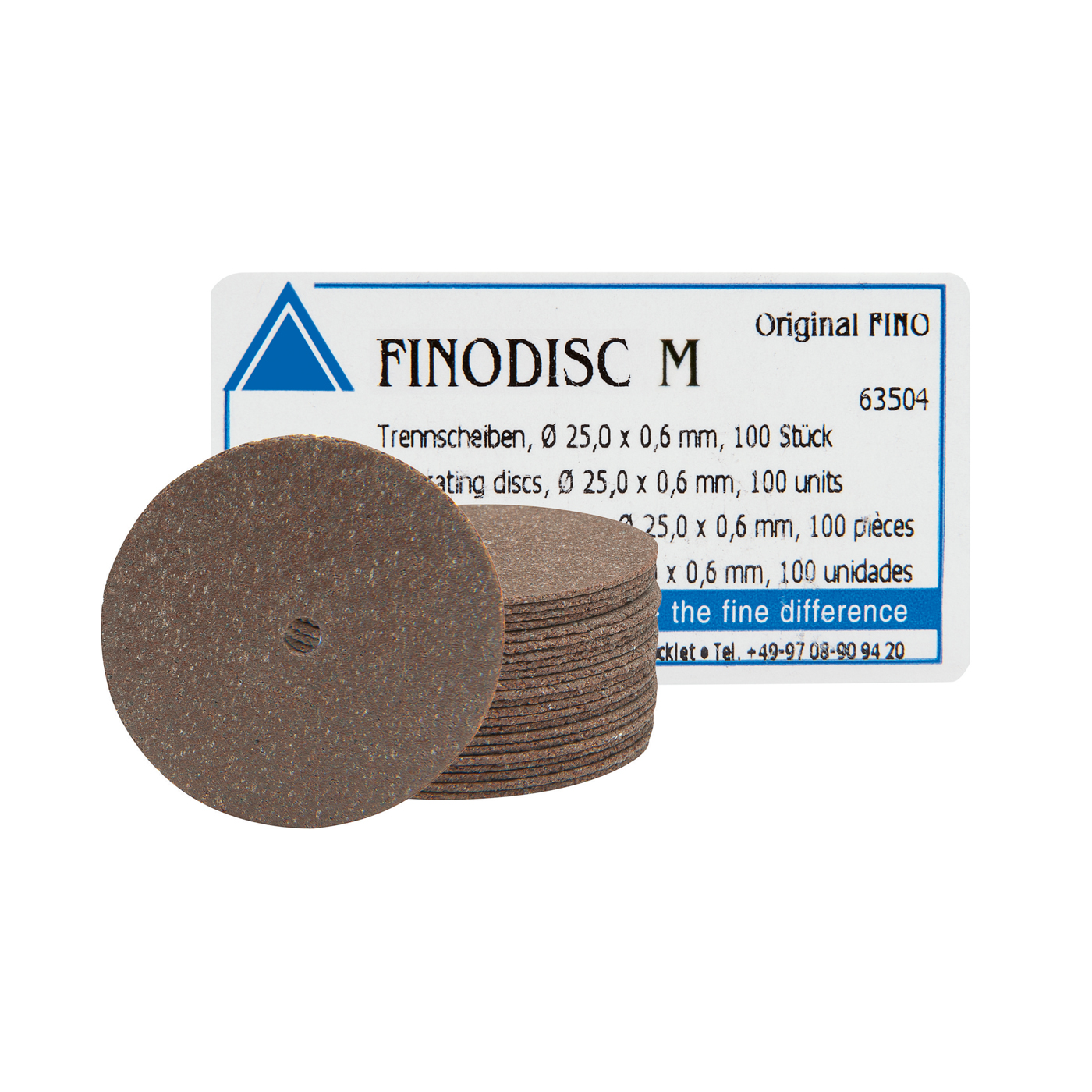 FINODISC M Separating Discs, ø 25 x 0,6 mm - 100 pieces