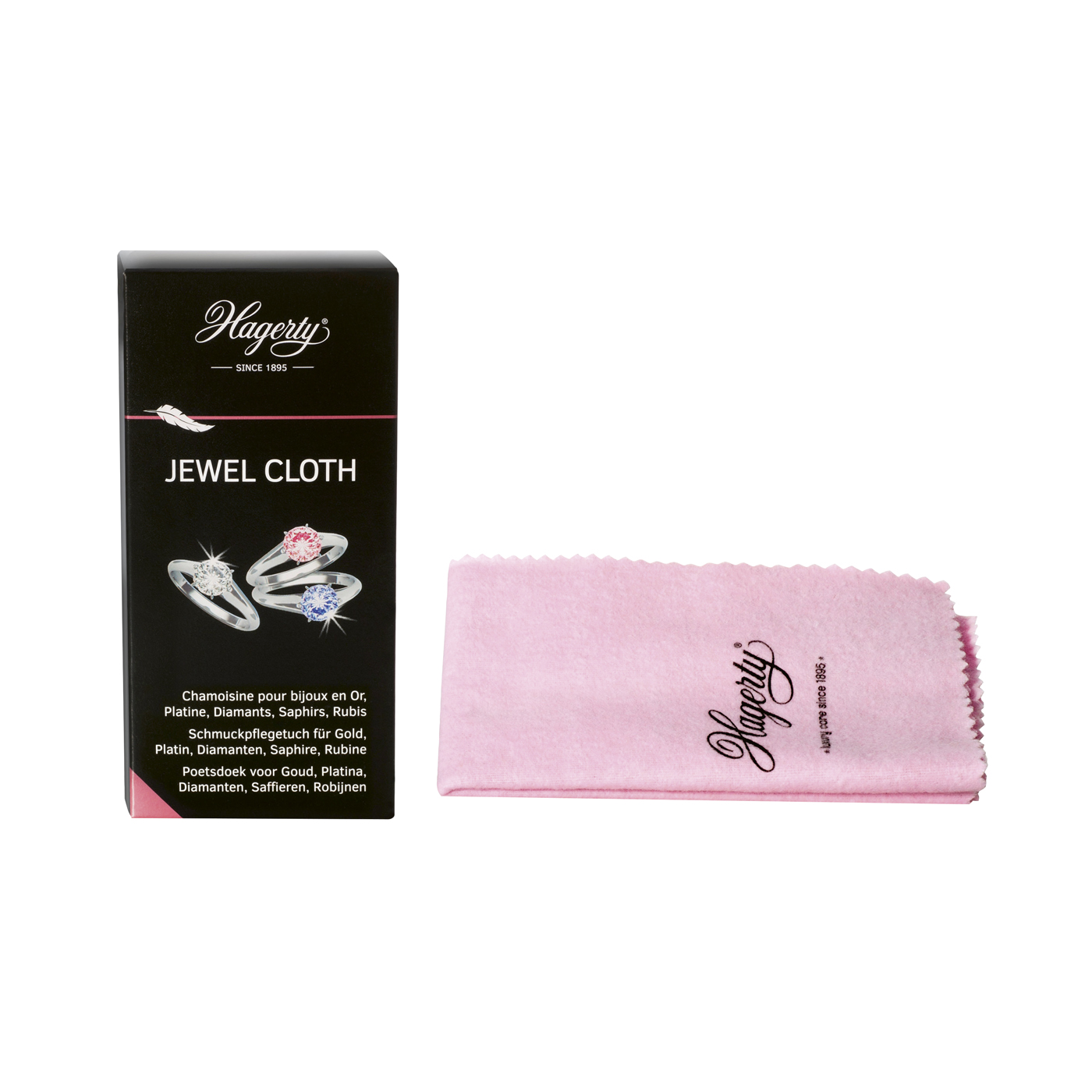 Hagerty Jewel Jewellery Cleaning Cloth - 1 piece