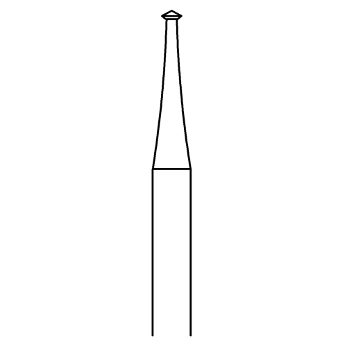 Double Bevel Milling Cutter, Fig. 446, 70°, ø 1.2 mm - 1 piece