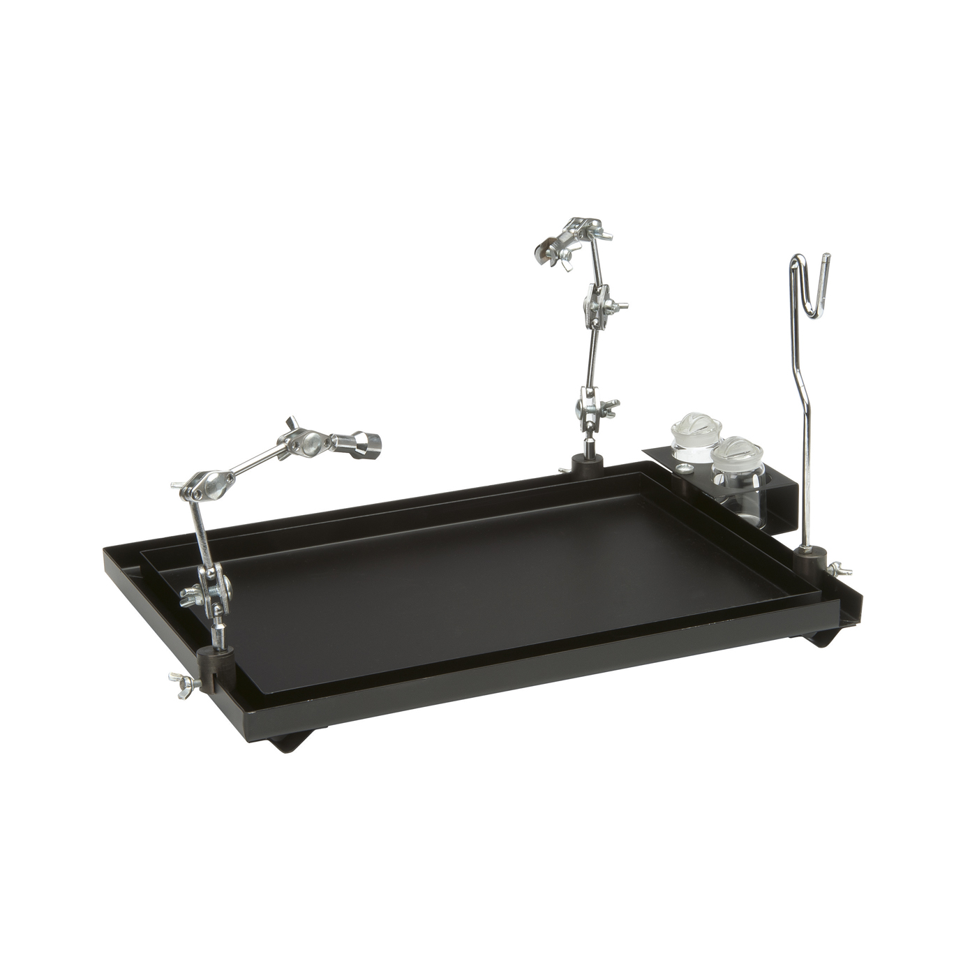 Soldering Tray with 2 Containers and Soldering Stand - 1 piece