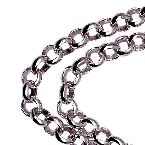 Pea Chain, 925Ag, 3.0 mm, 40 cm - 1 piece