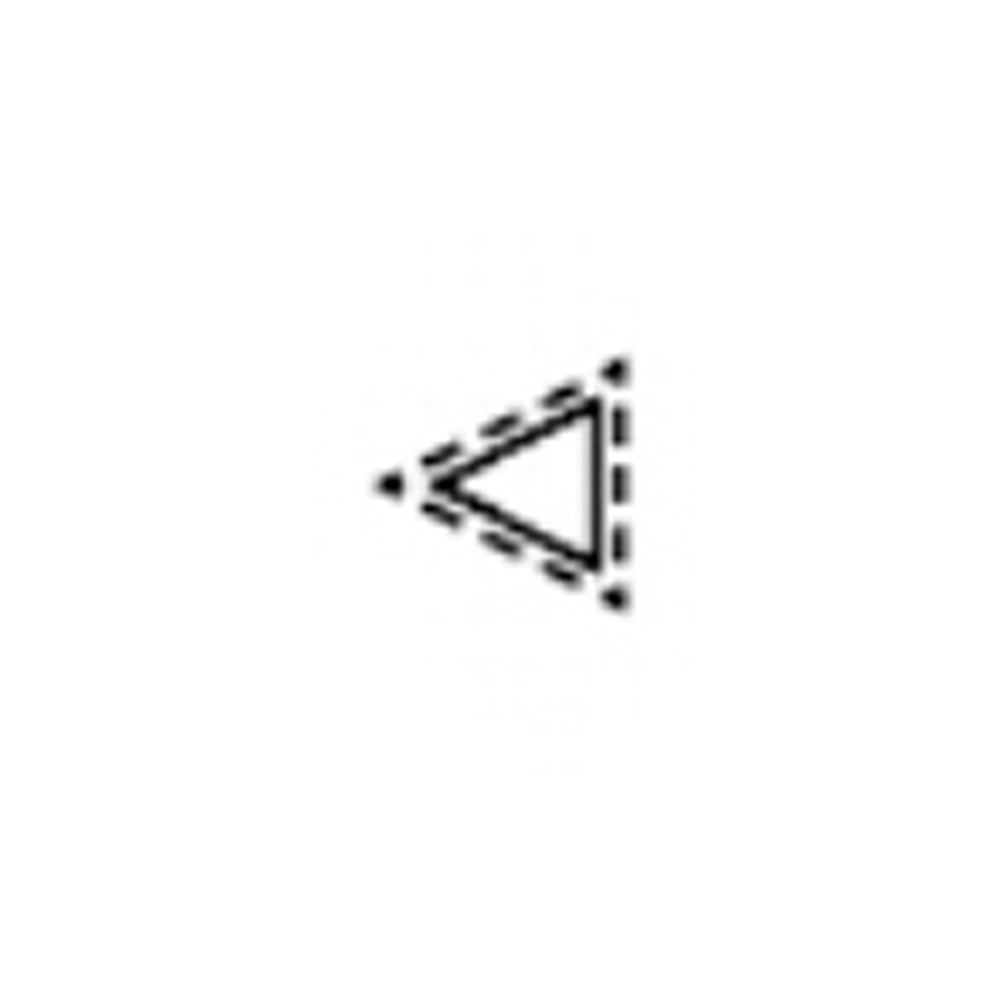 Valtitan Needle File, Triangular, Cut 2 - 1 piece