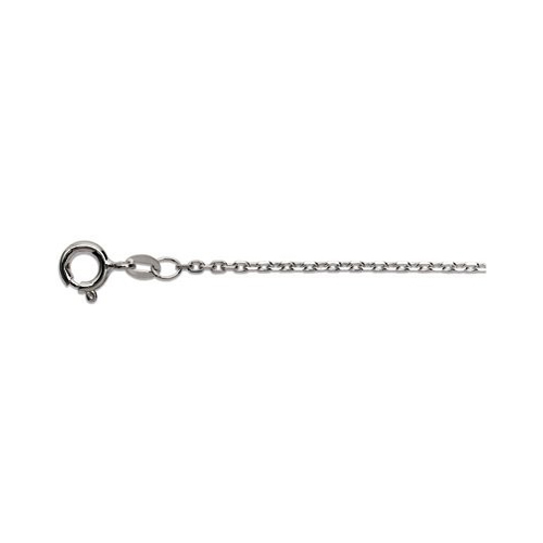 Trace Chain Diamond Coated, 925Ag, 1.80 mm, 42 cm - 1 piece