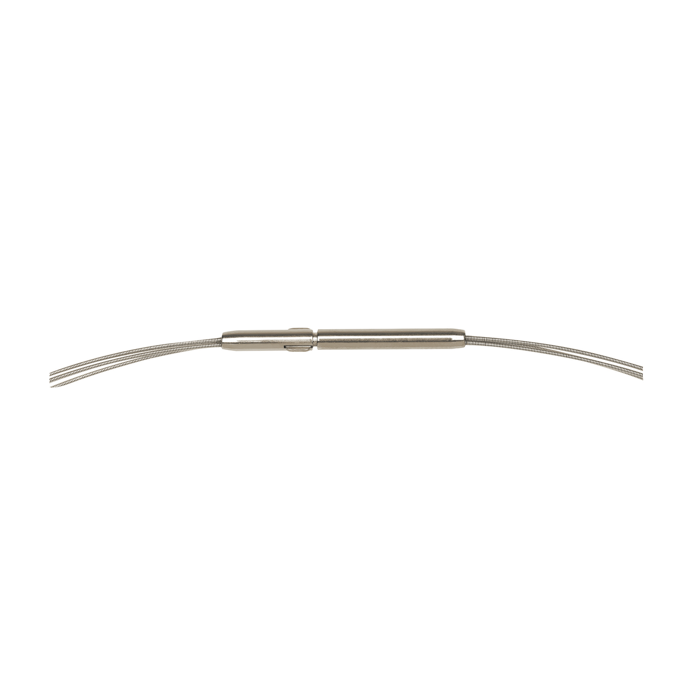 Spiral Necklace, 750WG, ø 0.5 mm, Clip Closure, 45 cm - 1 piece Spiral Necklace, 750WG, ø 0.5 mm, Clip Closure, 45 cm - 1 piece