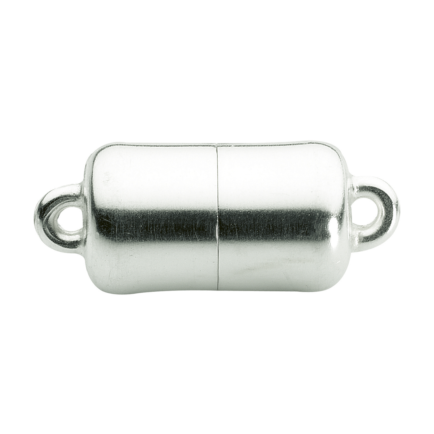classicLine Magnetic Clasp, Cylinder,925Ag Polished, 7x13mm - 1 piece