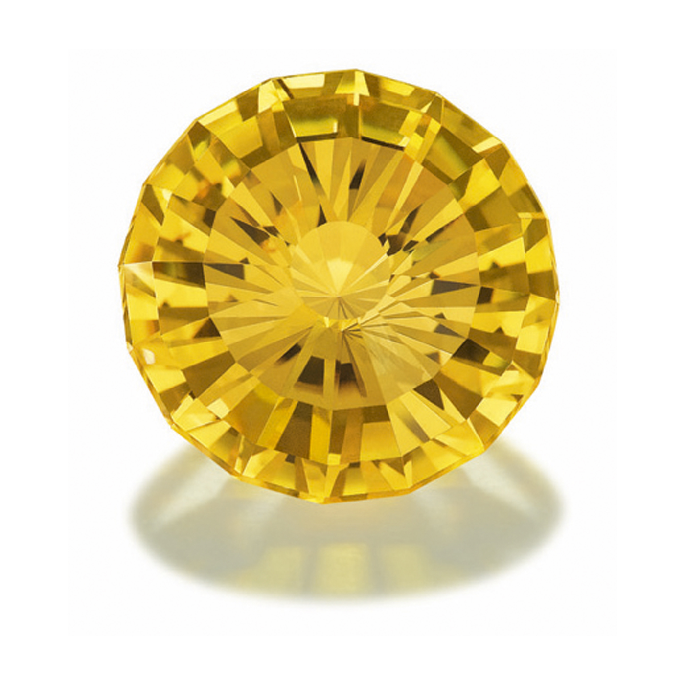 Zirconia, Golden Yellow, ø 4.0 mm, Parachute Cut - 1 piece