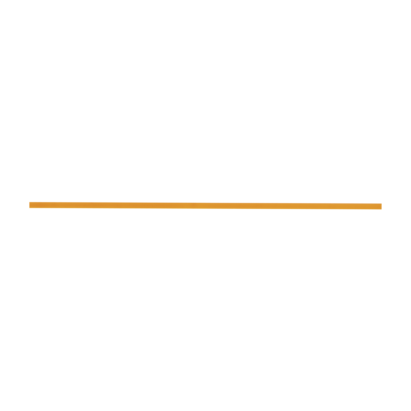 Rubber Cord, Orange, ø 1.5 mm - 2 m