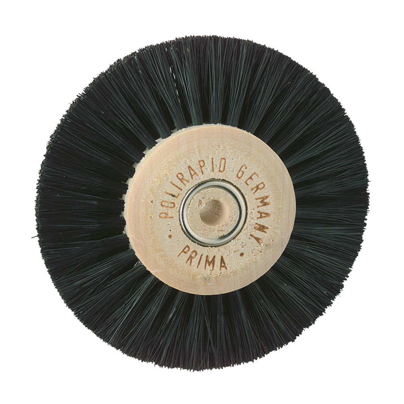 Prima brush with wooden hub, 3 rows, total ø 80 mm - 1 piece