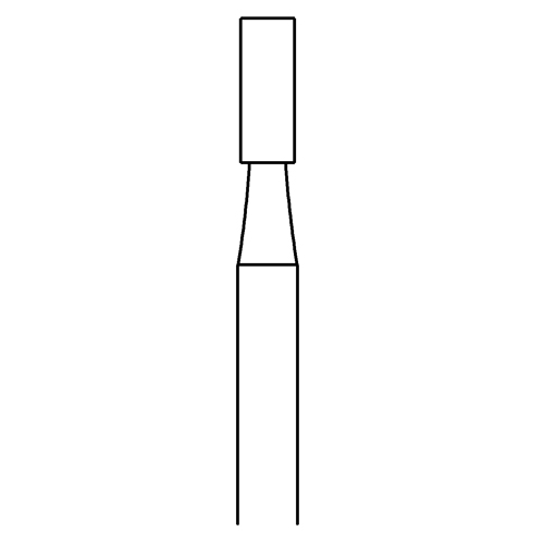 Zylinderfräser, Fig. 21, ø 2,1 mm - 1 Stück