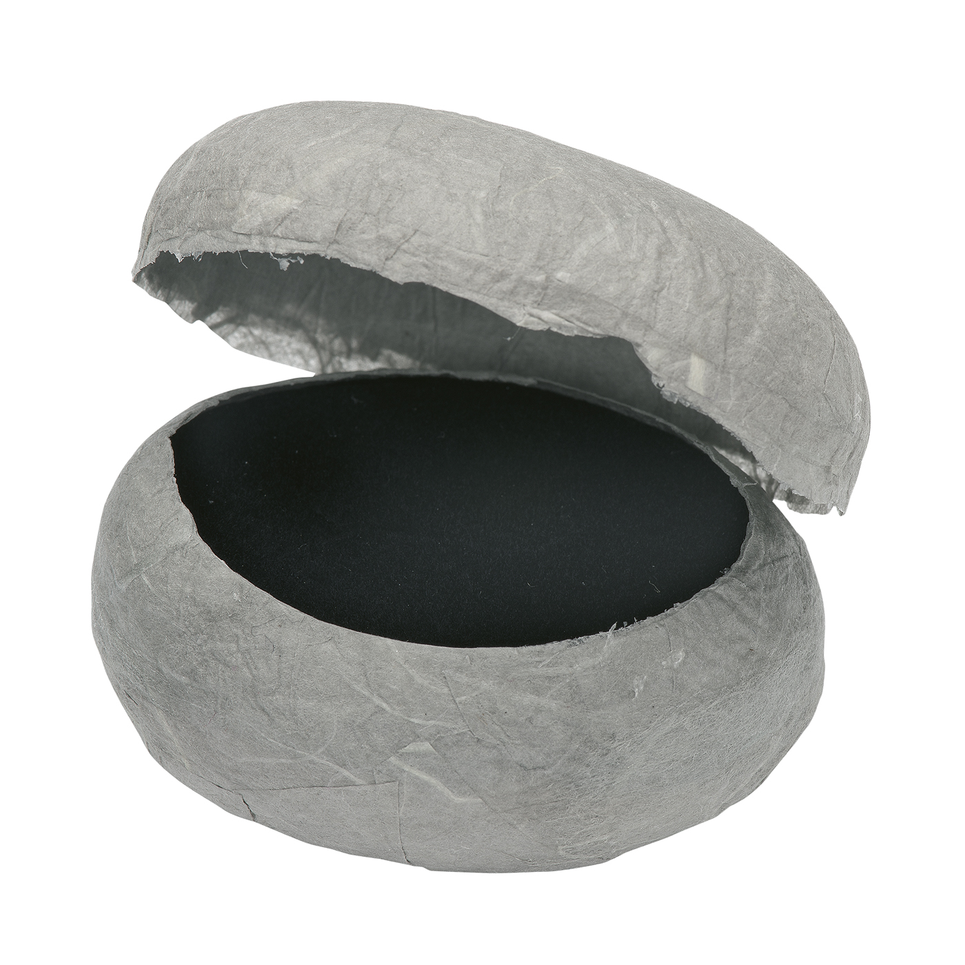 PICA-Design Schmucketui "Stein", grau, 60 x 50 x 35 mm - 1 Stück PICA-Design Schmucketui "Stein", grau, 60 x 50 x 35 mm - 1 Stück