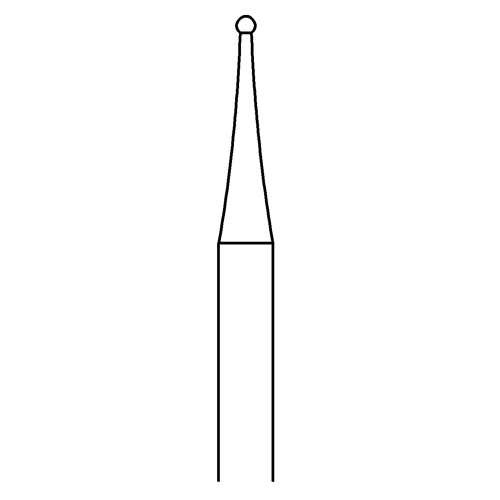 Round Milling Cutter, Fig. 41, ø 0.8 mm - 1 piece
