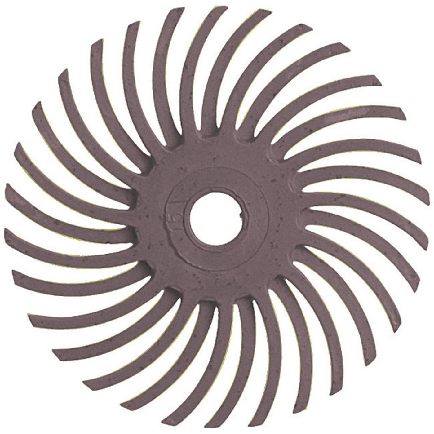 Habras Discs, braun, extragrob (K 36), ø 25 mm - 4 Stück