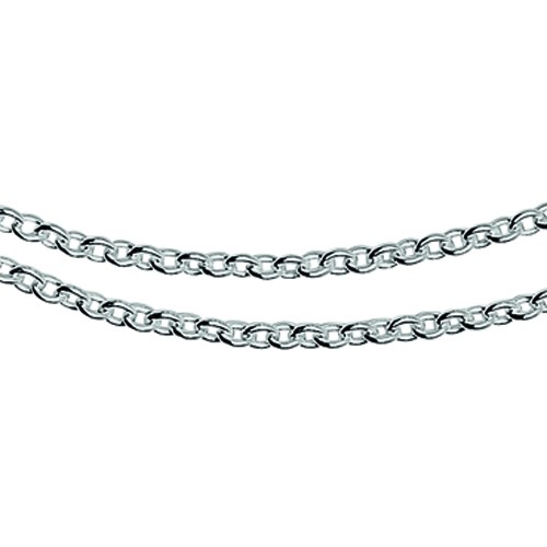 Trace Chain, 925Ag, 1.45 mm, 45 cm - 1 piece