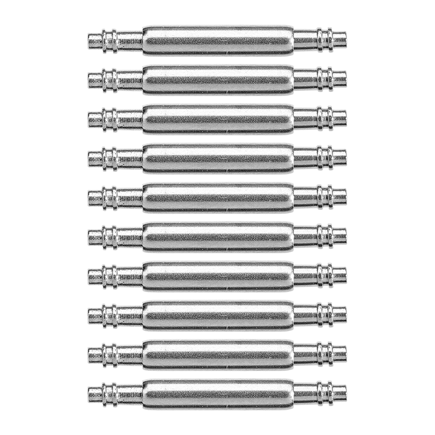 Federstege mit Doppelbund, Edelstahl, Ø 1,5 mm, 10 mm - 10 Stück