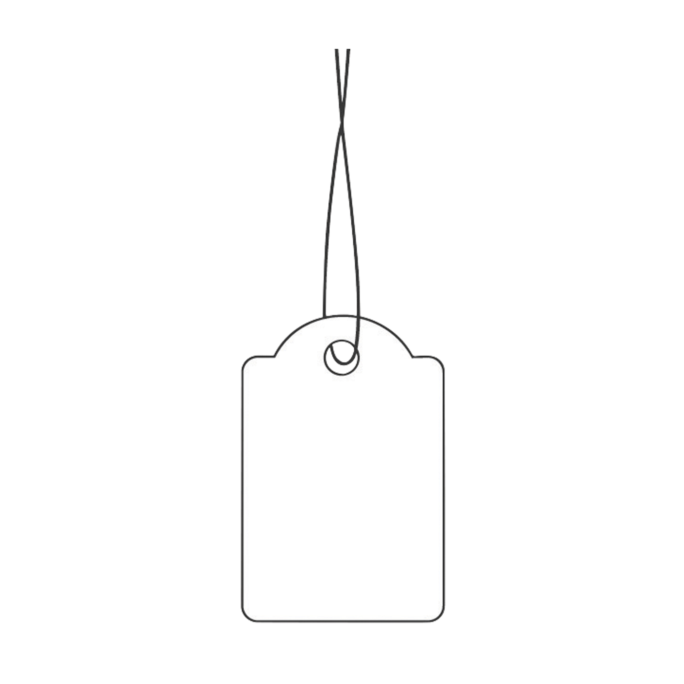 Etiketten, 18 x 28 mm - 100 Stück