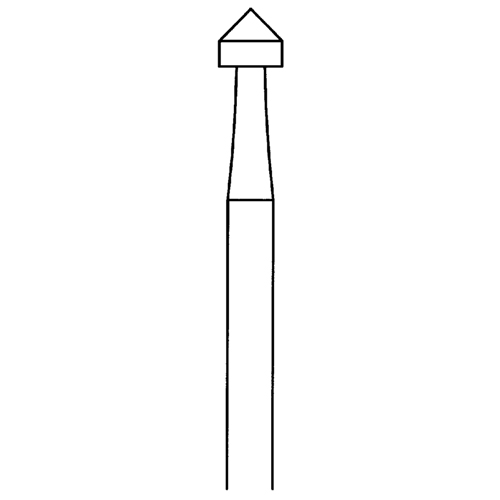 Steinruhfräser, Fig. 413, ø 3,2 mm - 1 Stück Steinruhfräser, Fig. 413, ø 3,2 mm - 1 Stück