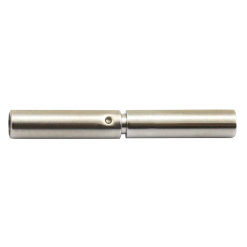 Seilcollier "Cable", ES, 12-reihig, ø 0,5 mm, 45cm, Bajonett - 1 Stück