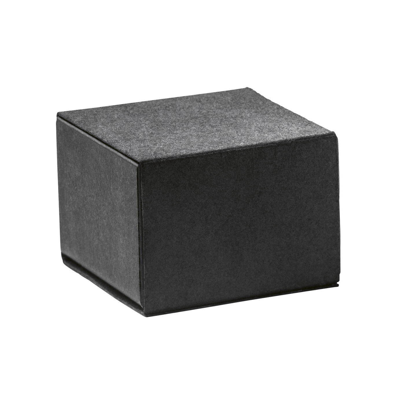 PICA-Design Schmucketui "Quadrabox", schwarz, 47 x 47 x 33 mm - 1 Stück