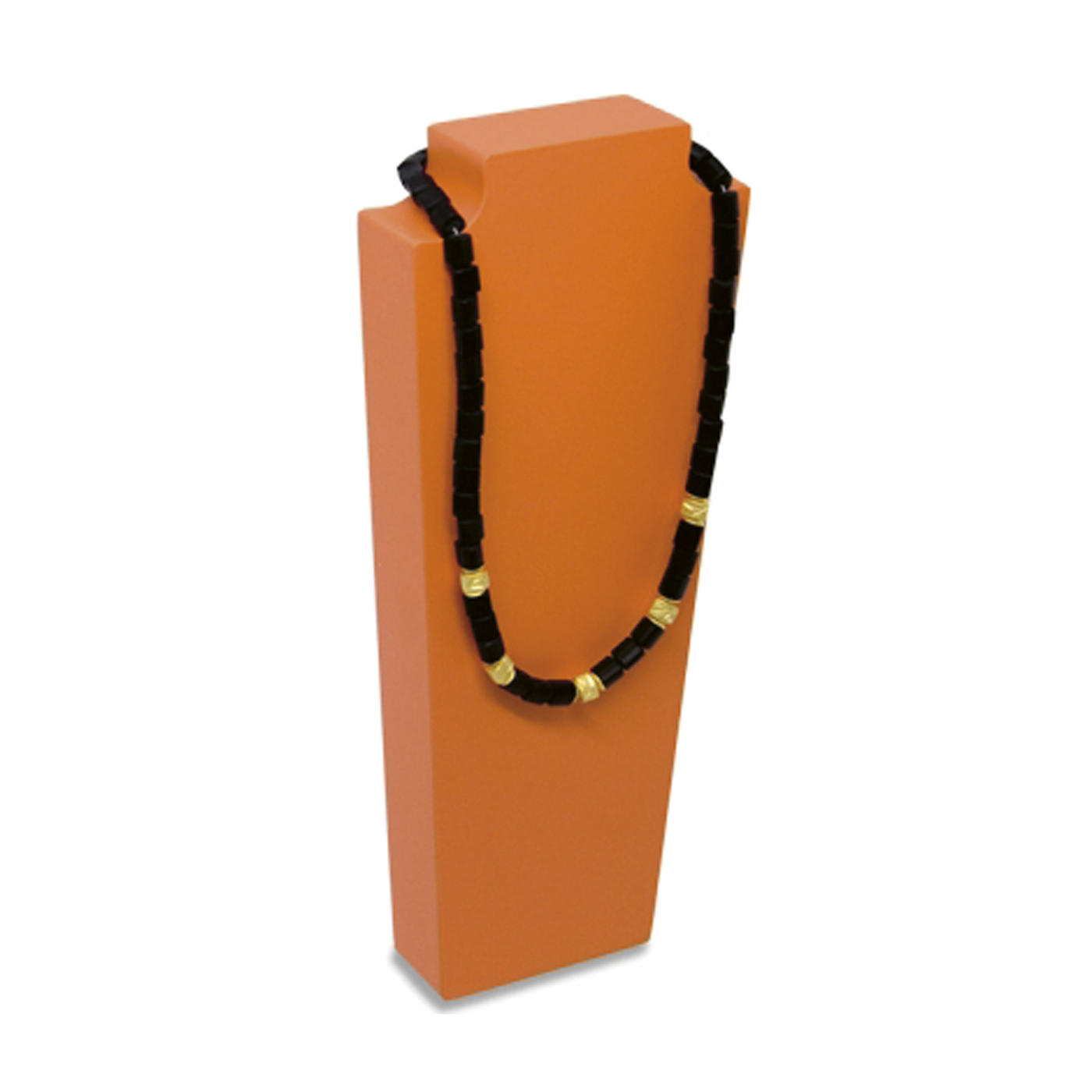 Holzbüste "Spring", orange, 100 x 30 x 250 mm - 1 Stück