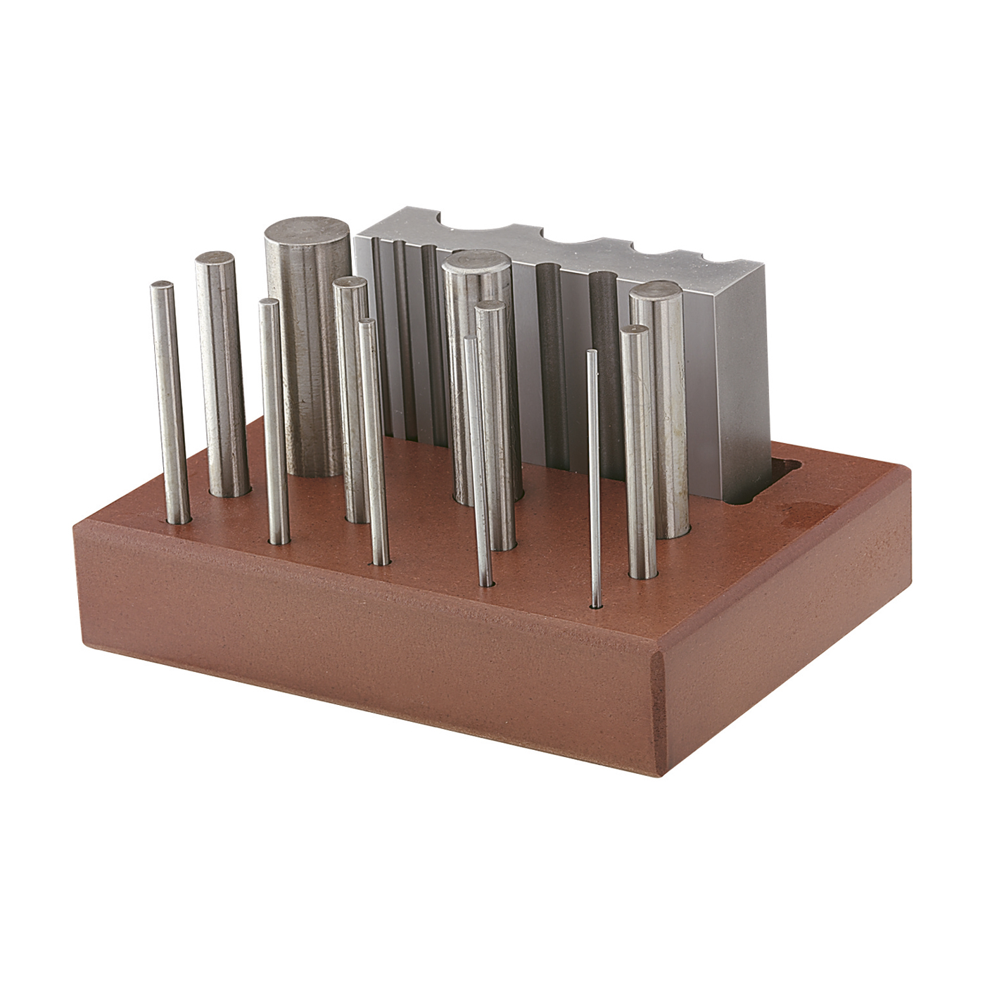 Flat Grooved Dapping Block Set - 1 assortment