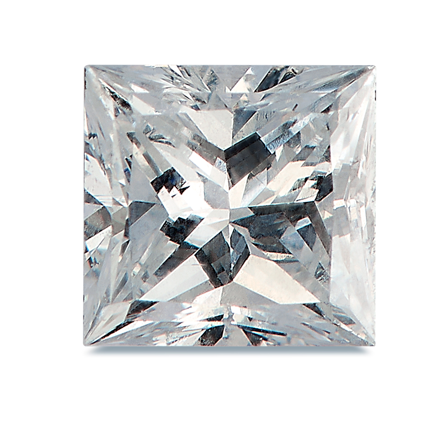 Ceratonia Lab-Grown Diamond, Princess-Schliff, 3 x 3 mm, E/F VSI - 1 Stück