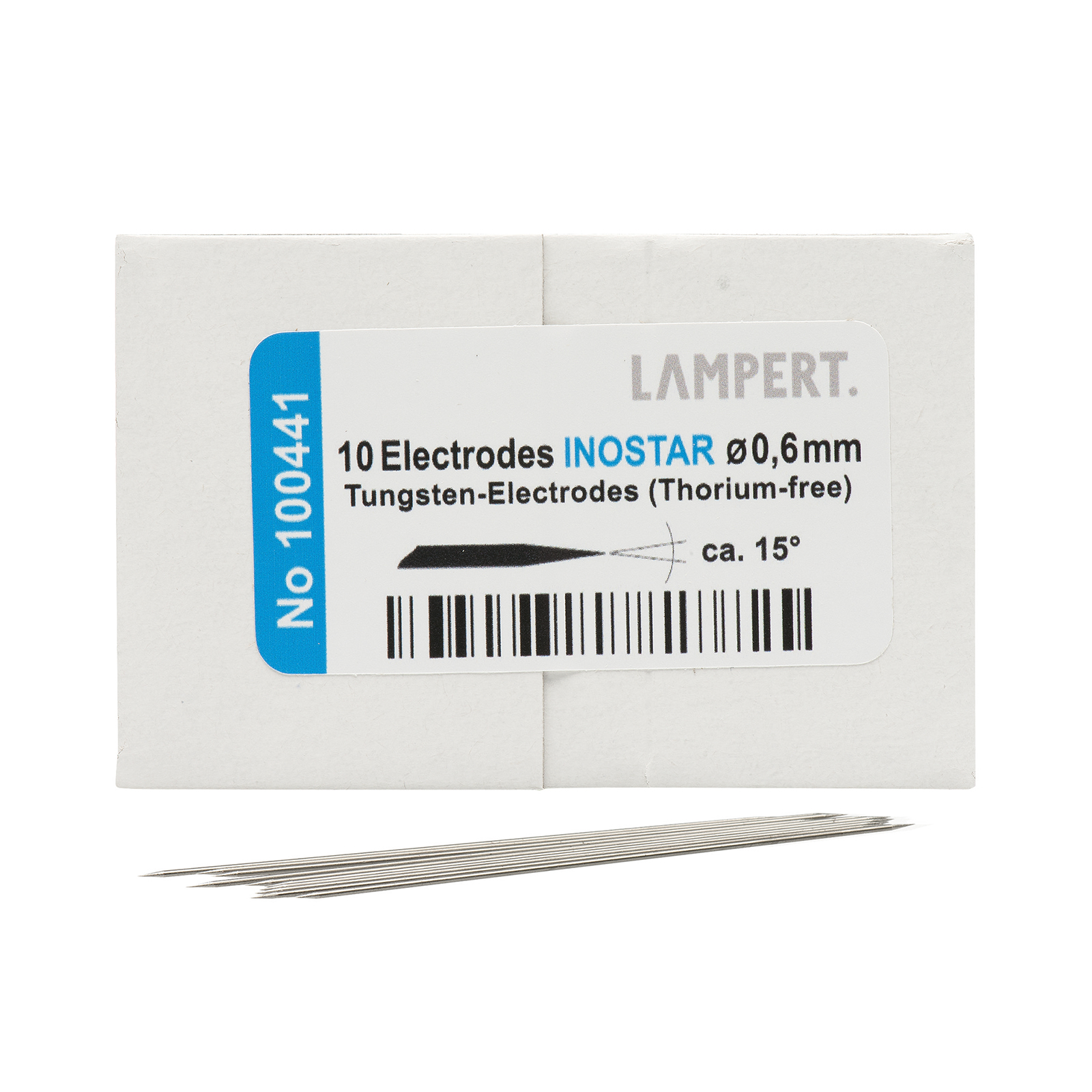 Lampert Inostar Spezialelektroden, 0,6 x 50 mm - 10 Stück