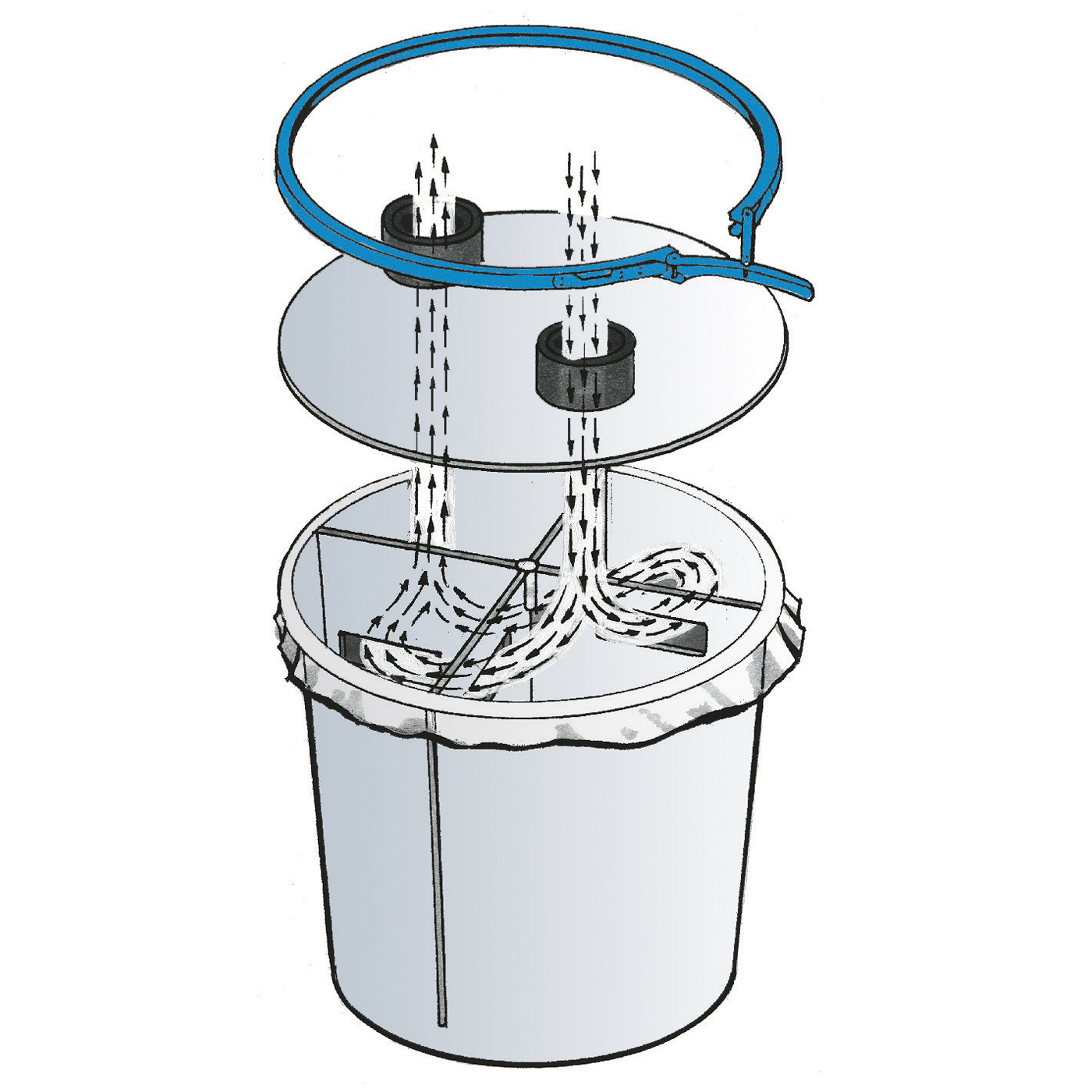 Dust and Sand Separator - 1 piece